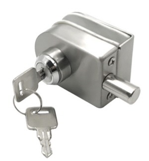 Glass Door Lock for 8 mm to 12 mm Glass.